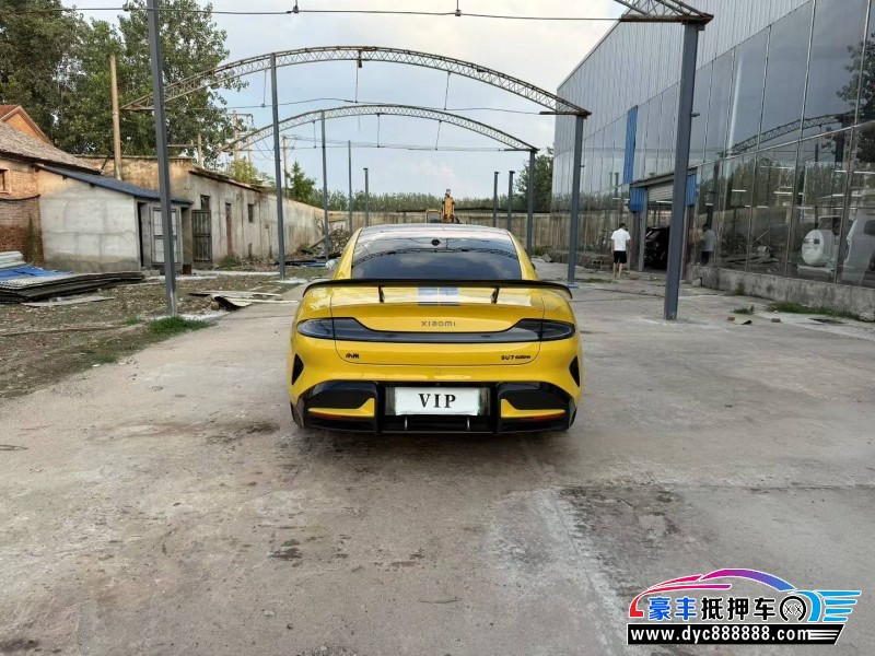 25年小米SU7轿车抵押车出售