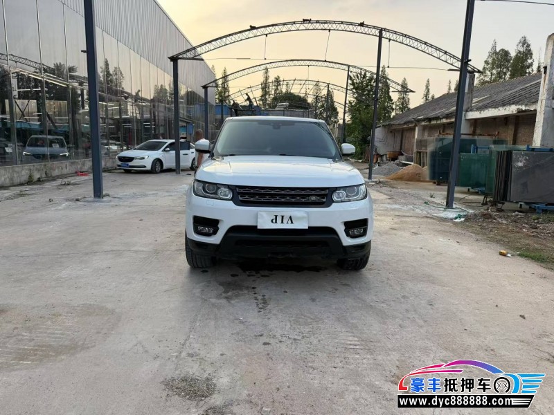 18年路虎揽胜运动SUV抵押车出售