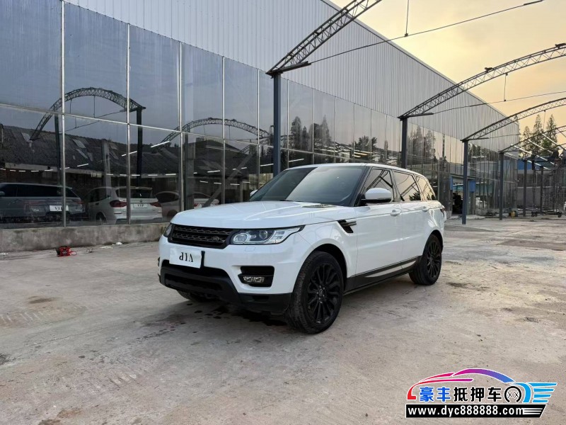 18年路虎揽胜运动SUV抵押车出售