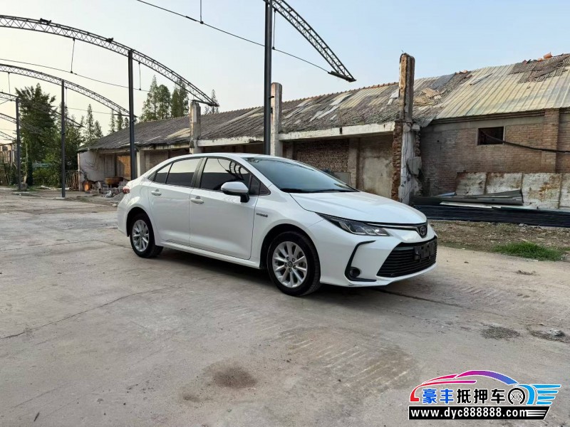 23年丰田卡罗拉轿车抵押车出售