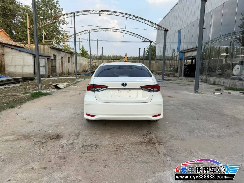 23年丰田卡罗拉轿车抵押车出售