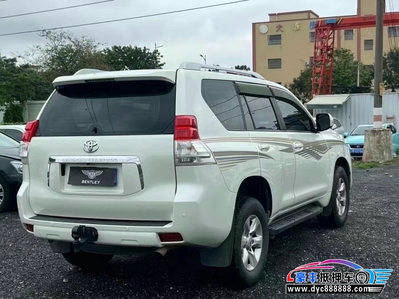 13年丰田普拉多（霸道）轿车抵押车出售