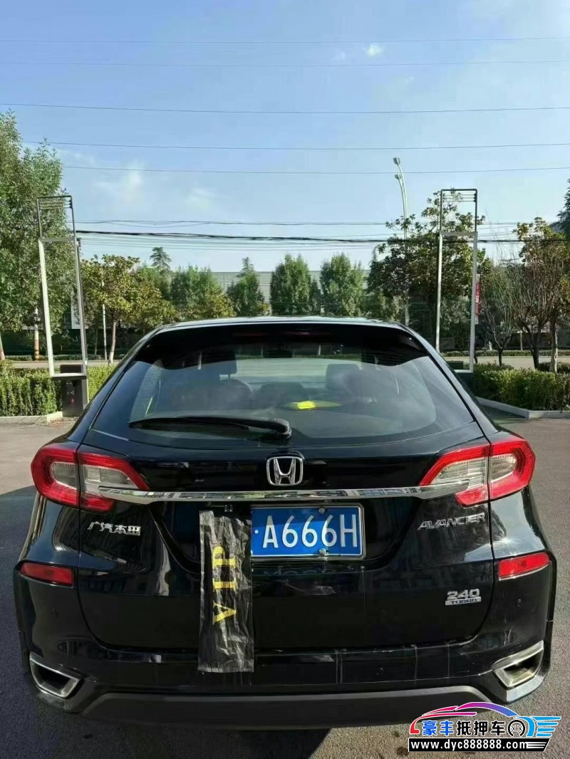 19年本田冠道轿车抵押车出售