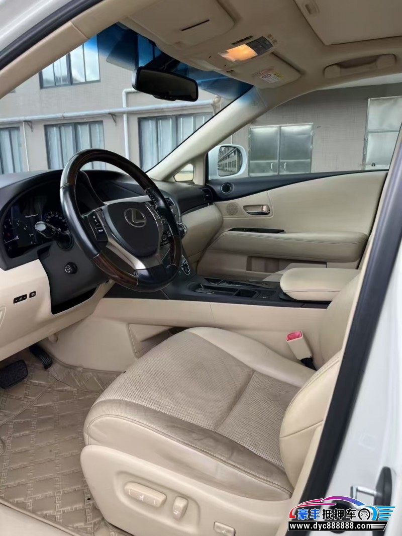 14年雷克萨斯RX轿车抵押车出售