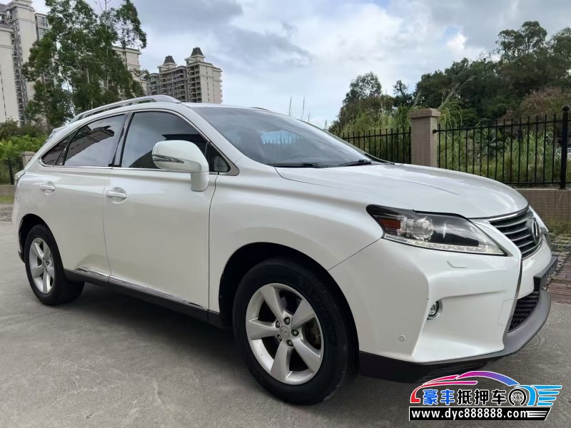 14年雷克萨斯RX轿车抵押车出售