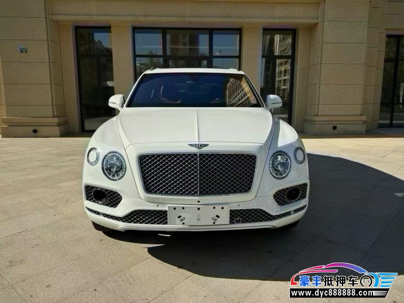 17年宾利添越轿车抵押车出售