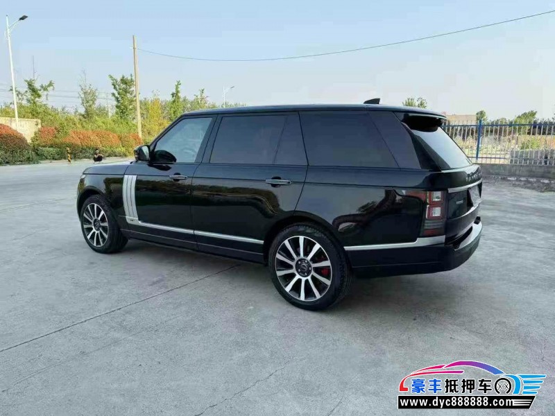 18年路虎揽胜行政轿车抵押车出售
