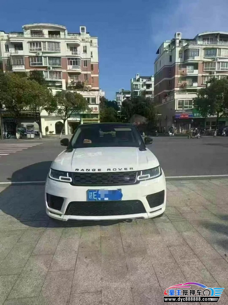 20年路虎揽胜运动轿车抵押车出售