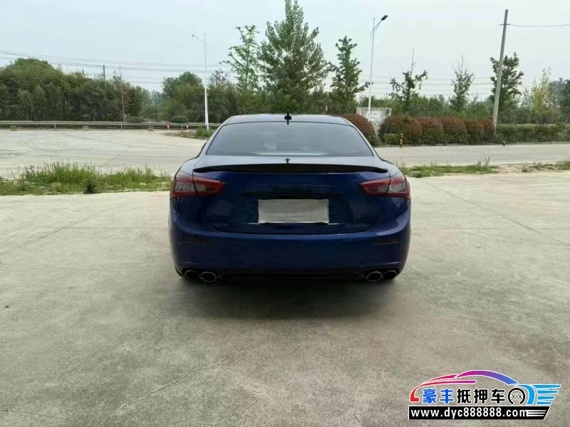 16年玛莎拉蒂Ghibli轿车抵押车出售