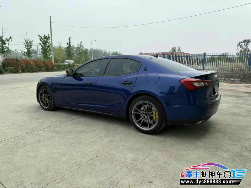 16年玛莎拉蒂Ghibli轿车抵押车出售