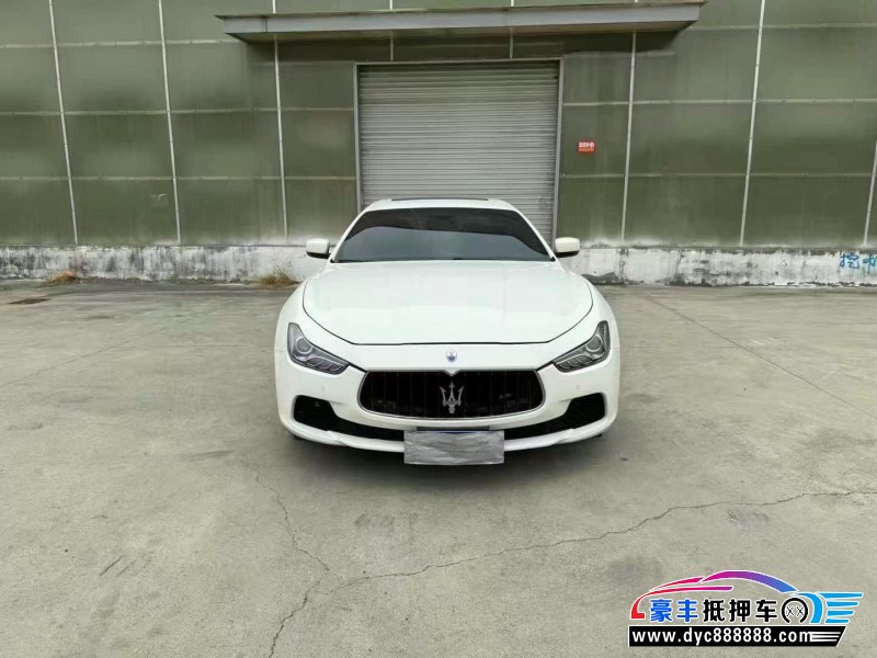15年玛莎拉蒂Ghibli轿车抵押车出售