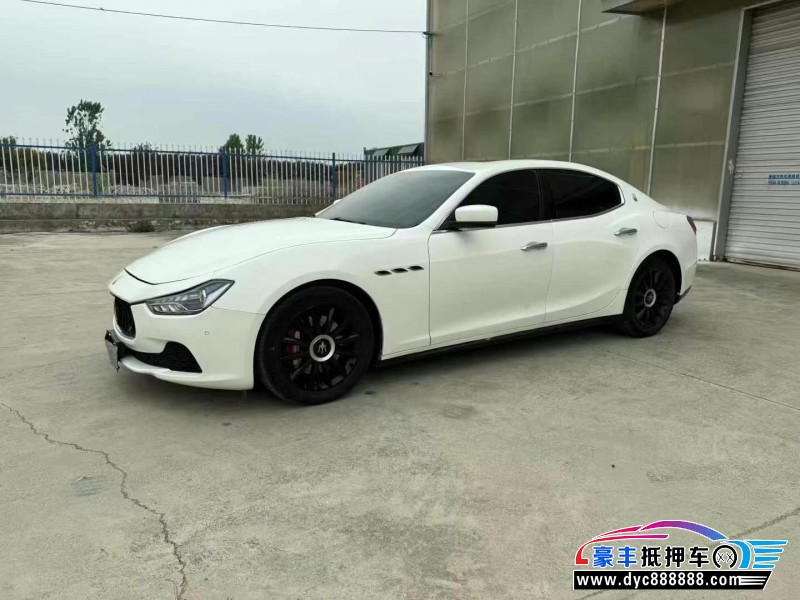 15年玛莎拉蒂Ghibli轿车抵押车出售