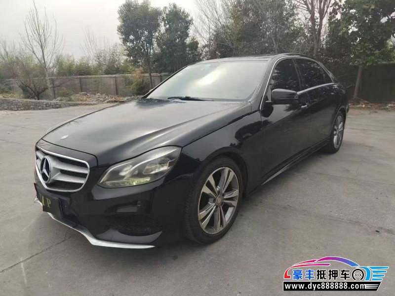 15年奔驰E轿车抵押车出售