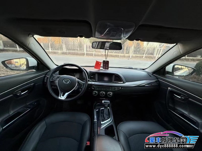 18年传祺GA6轿车抵押车出售