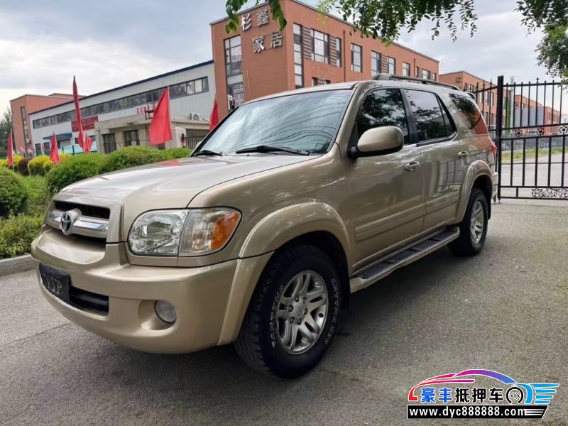 06年丰田红杉轿车抵押车出售