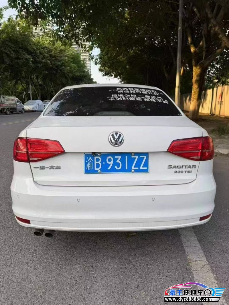 16年大众速腾轿车抵押车出售