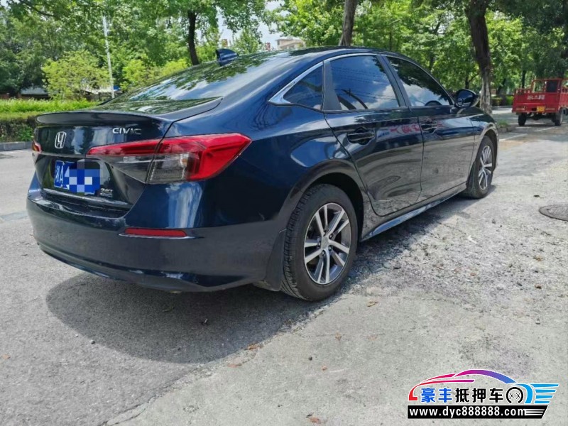 24年本田思域轿车抵押车出售