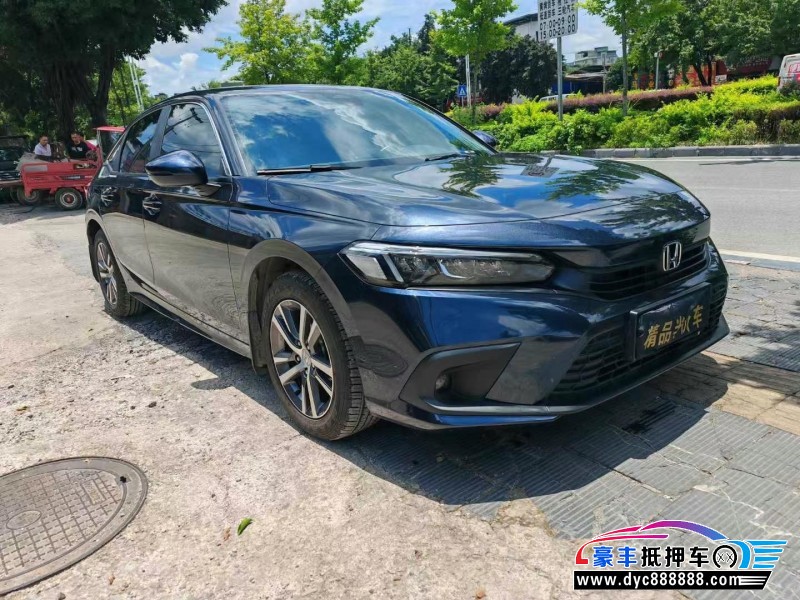 24年本田思域轿车抵押车出售