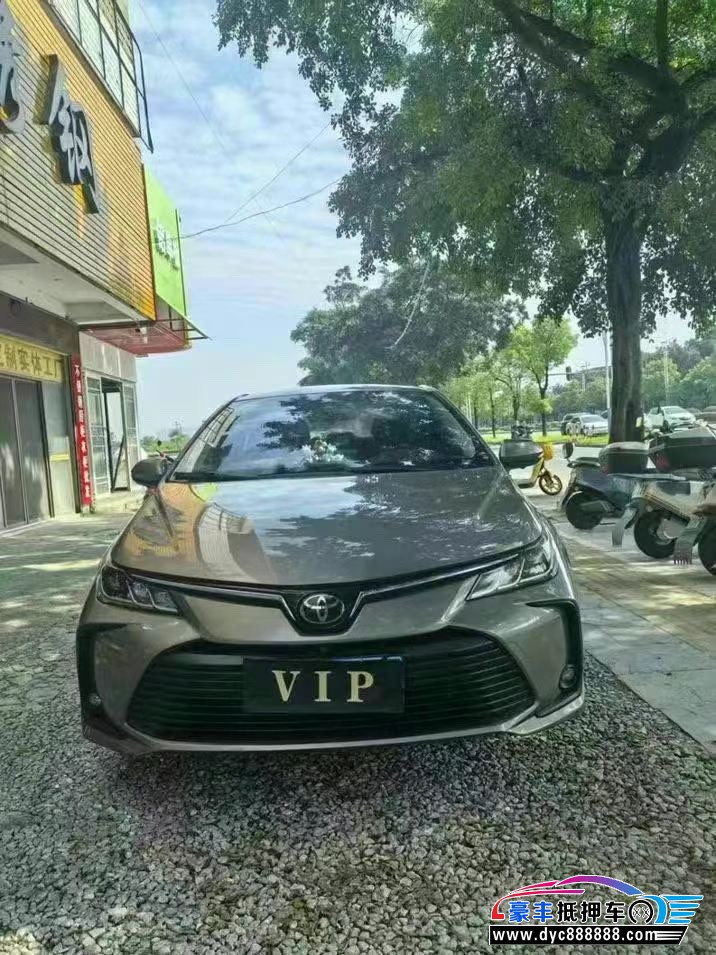 抵押车出售21年丰田卡罗拉轿车