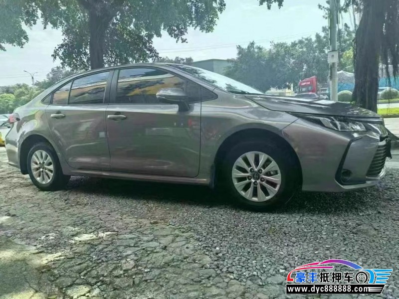 21年丰田卡罗拉轿车抵押车出售