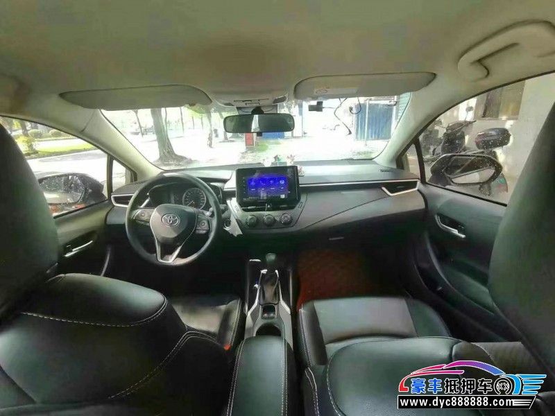 21年丰田卡罗拉轿车抵押车出售