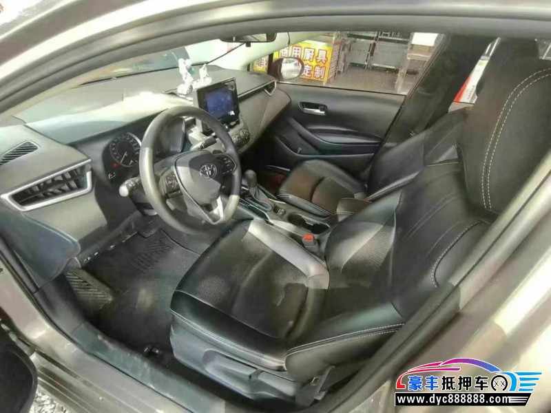 21年丰田卡罗拉轿车抵押车出售