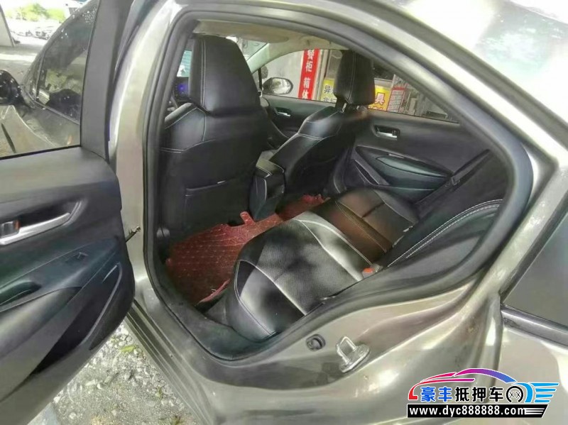 21年丰田卡罗拉轿车抵押车出售