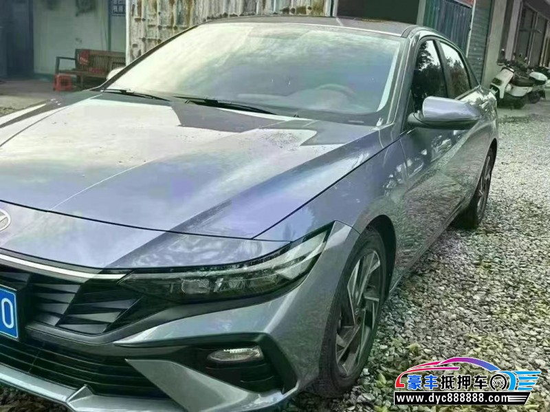 24年现代伊兰特轿车抵押车出售