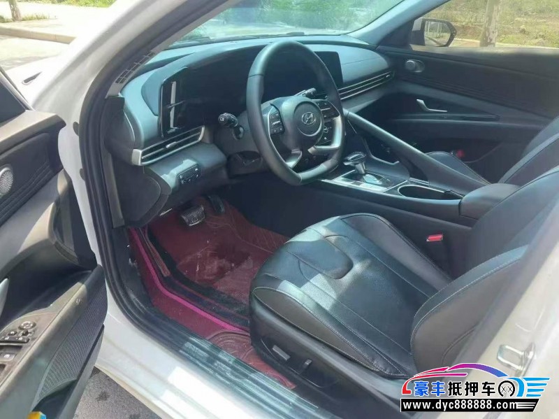 23年现代伊兰特轿车抵押车出售