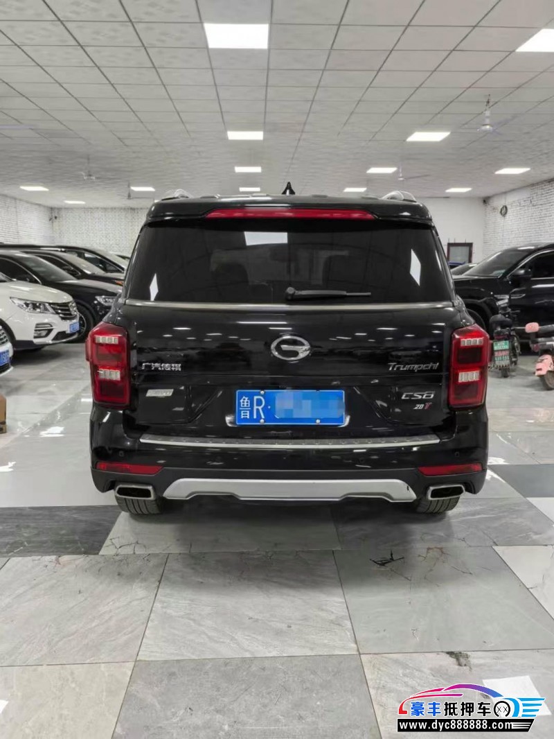 18年传祺GS8轿车抵押车出售