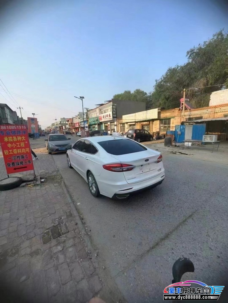 19年福特蒙迪欧轿车抵押车出售