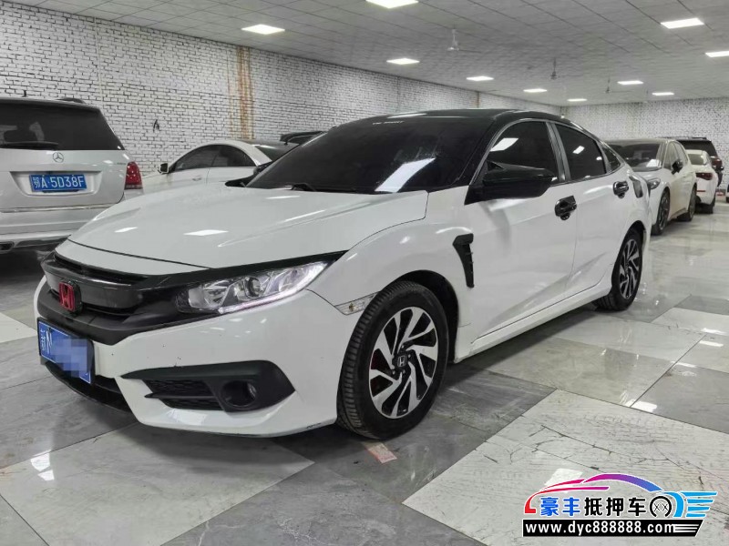 18年本田思域轿车抵押车出售