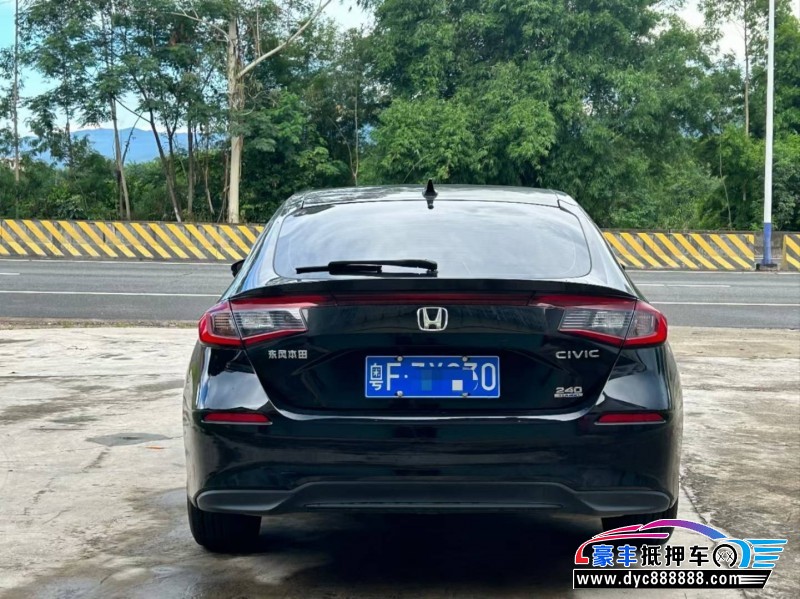 23年本田思域轿车抵押车出售