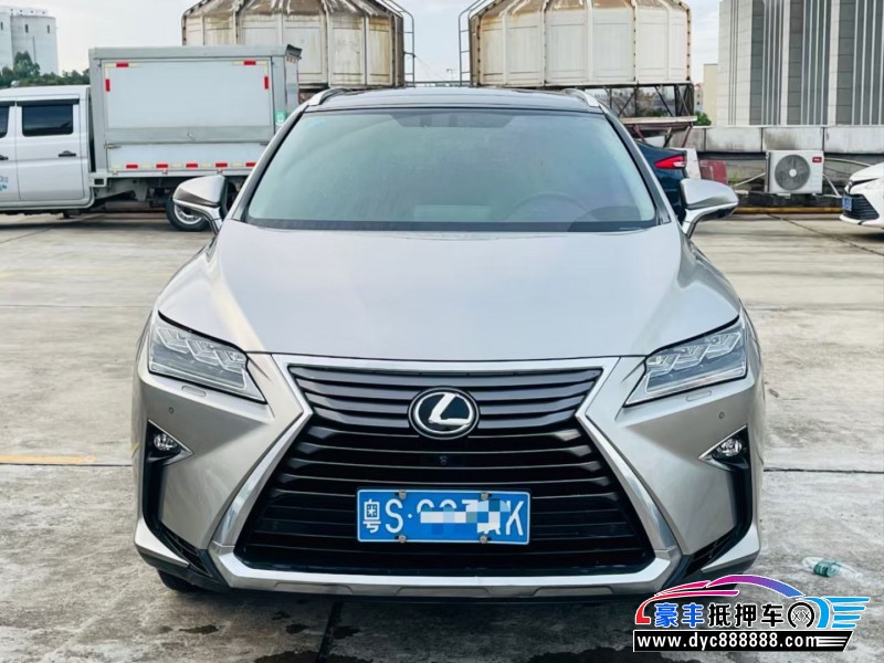 17年雷克萨斯RX轿车抵押车出售