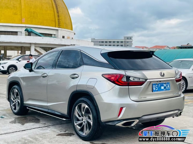 17年雷克萨斯RX轿车抵押车出售