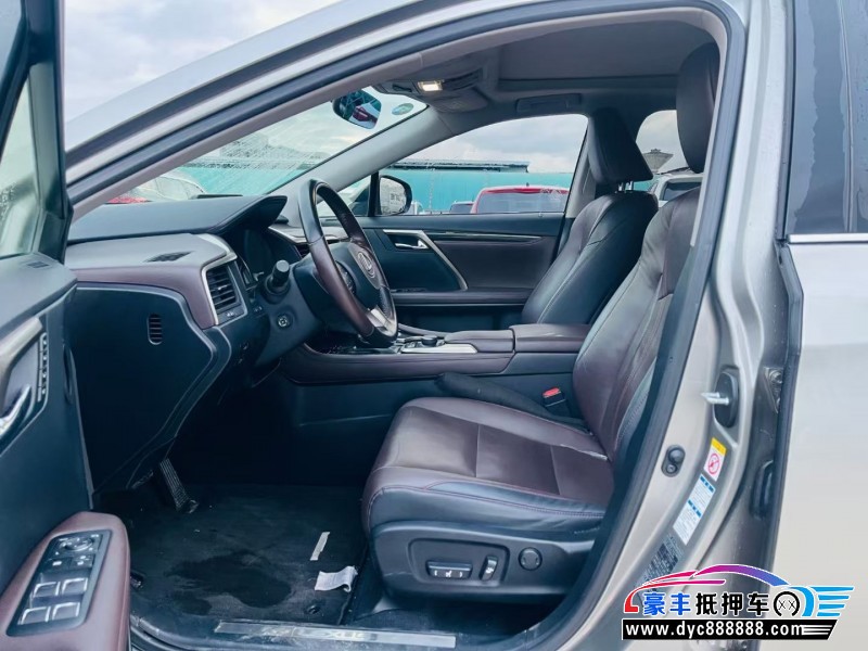 17年雷克萨斯RX轿车抵押车出售