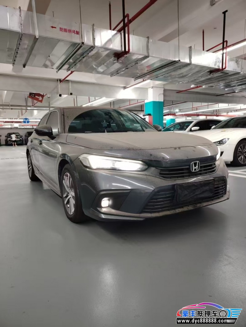 22年本田思域轿车抵押车出售