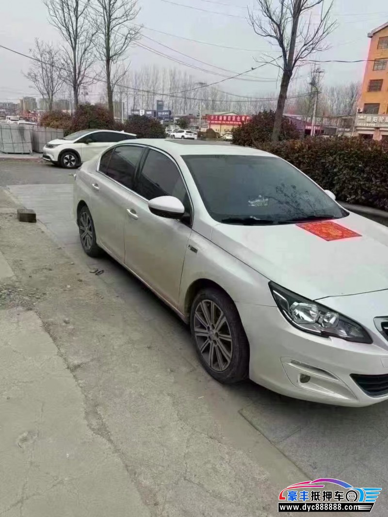 17年标致408轿车抵押车出售