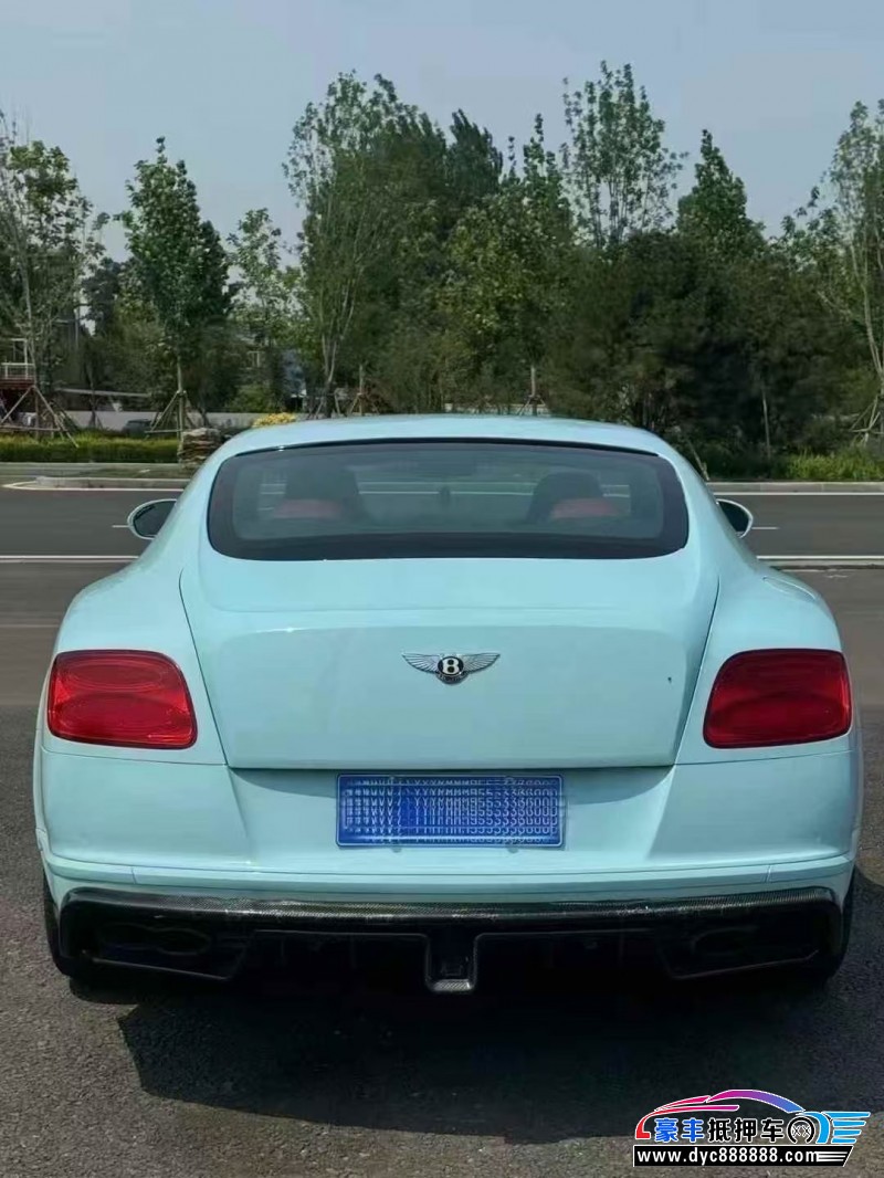 13年宾利欧陆轿车抵押车出售