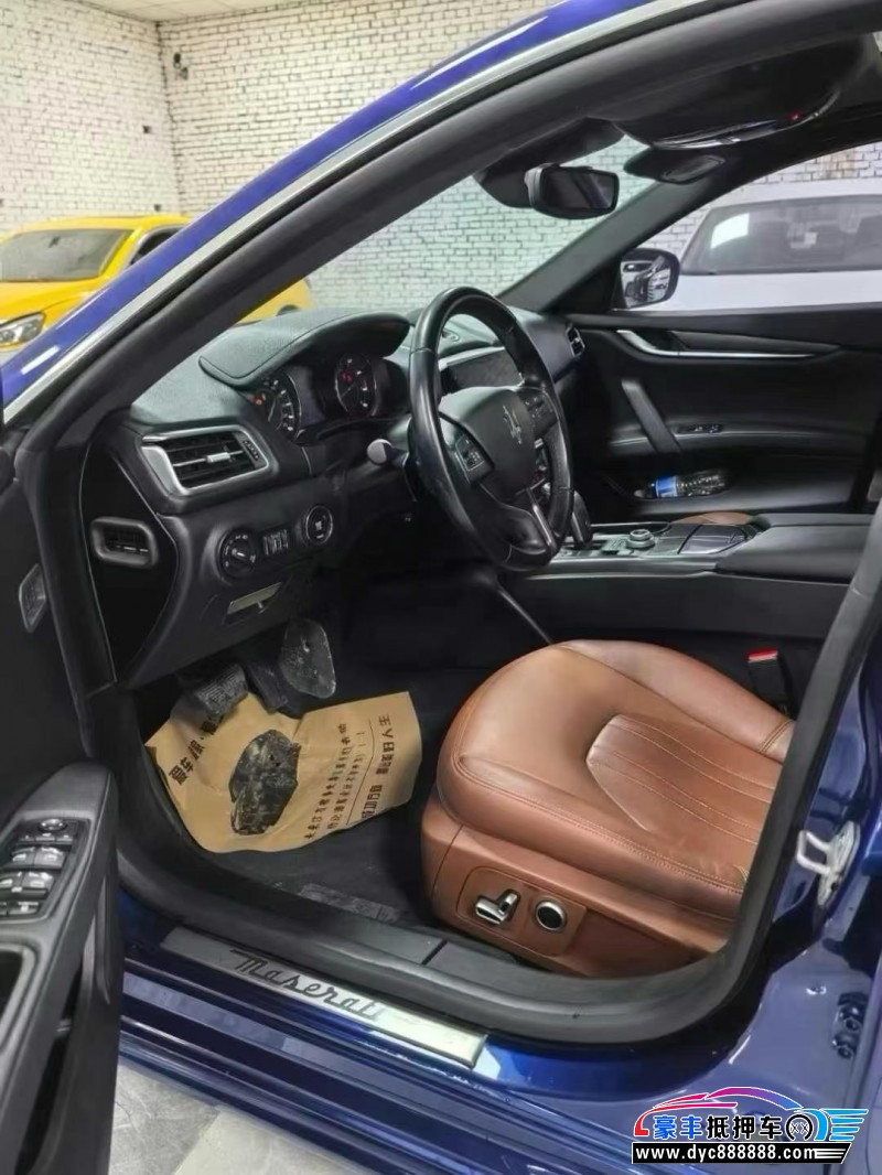 22年玛莎拉蒂Ghibli轿车抵押车出售