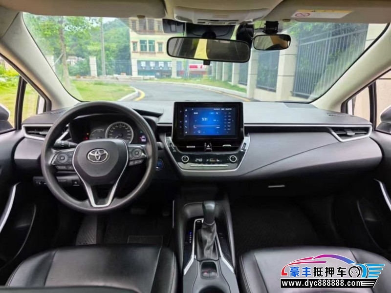 21年丰田卡罗拉轿车抵押车出售