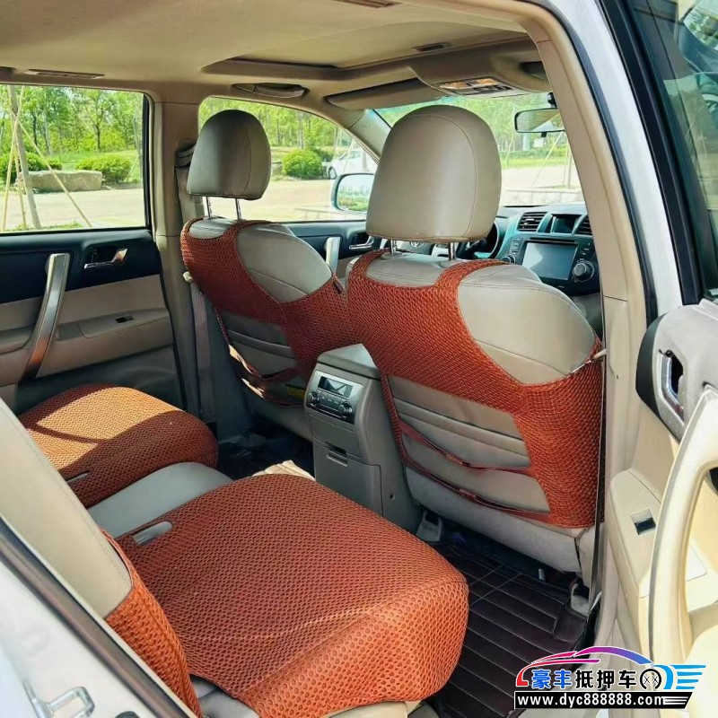 14年丰田汉兰达轿车抵押车出售