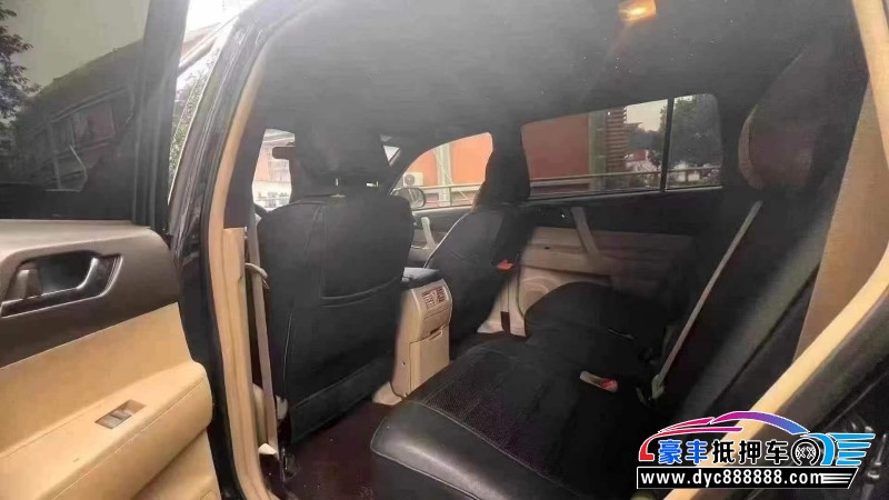 15年丰田汉兰达轿车抵押车出售