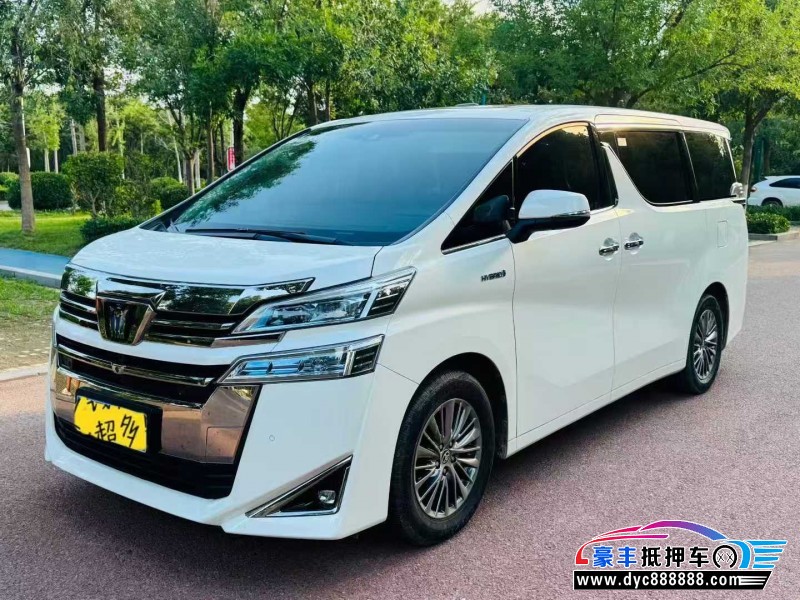 21年丰田威尔法轿车抵押车出售