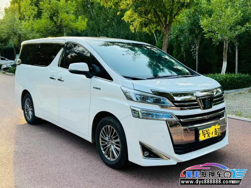 21年丰田威尔法轿车抵押车出售