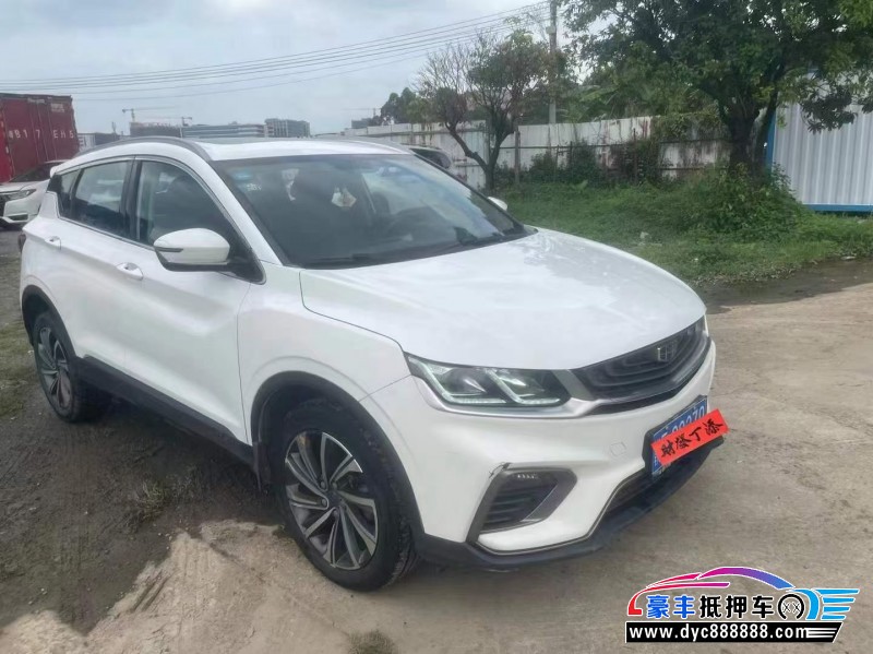 19年吉利缤越轿车抵押车出售