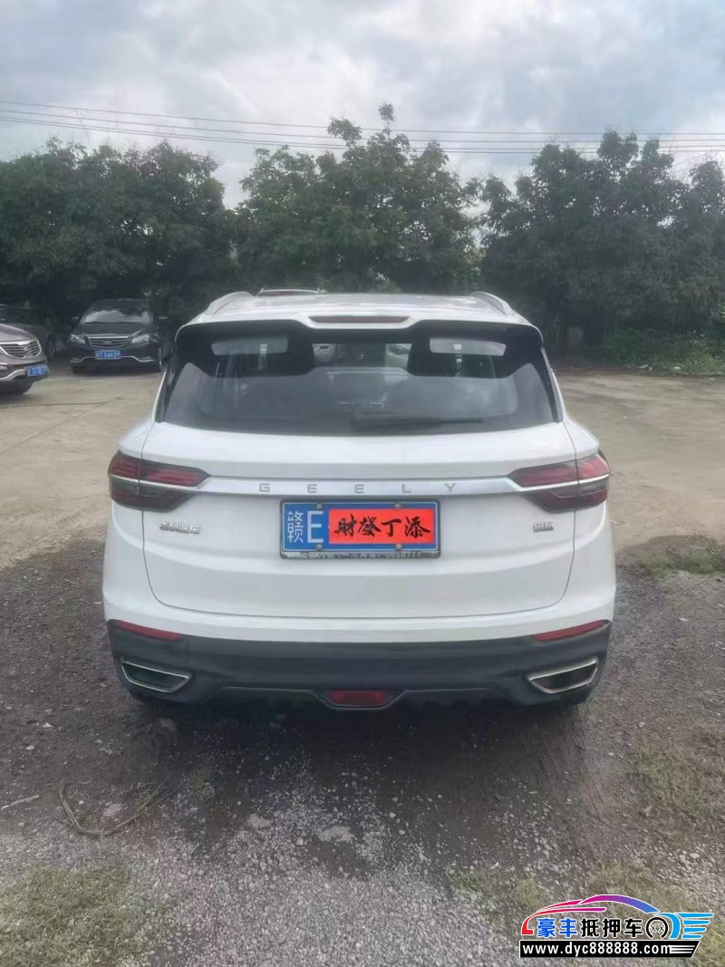 19年吉利缤越轿车抵押车出售