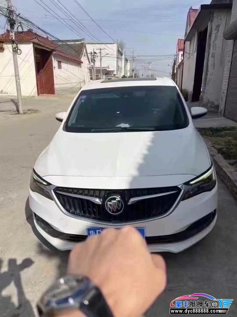 19年别克别克GL6轿车抵押车出售