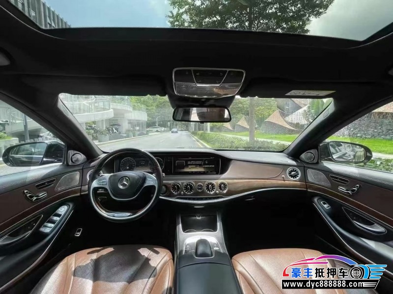 14年奔驰S轿车抵押车出售