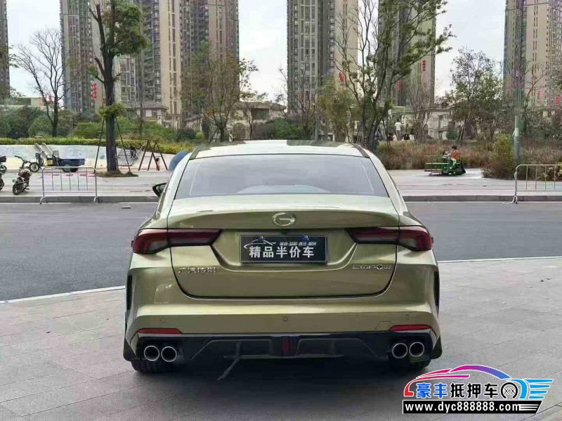 22年传祺影豹轿车抵押车出售